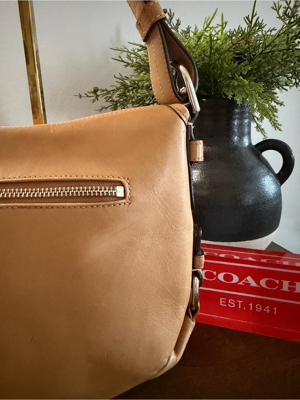 Coach Legacy Turnlock Flap Bag - Picture 8 of 16